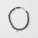 Carry the Cross Bracelet - No. 6 Blue Sapphire, Coral Silk, Sterling Silver 7.5 inches