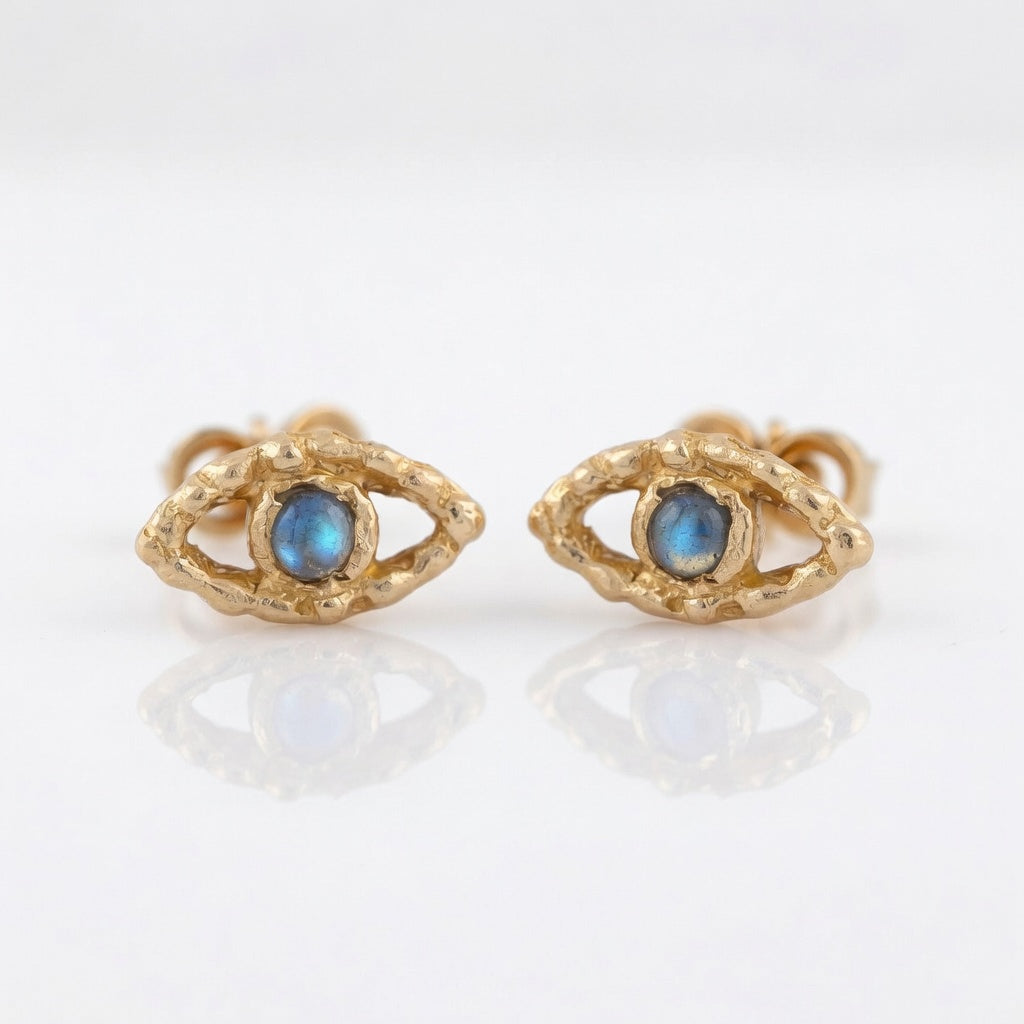 The Ayin Stud Earrings - Made to Order